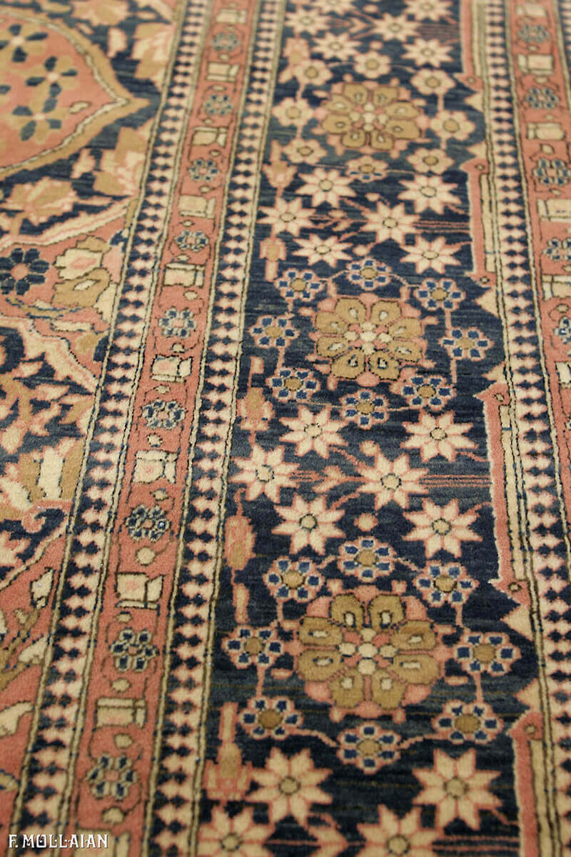 Teppich Persischer Antiker Kashan Mohtasham n°:27424419